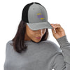 Let's Skol Crazy Minnesota Vikings Football Fan Skol Embroidered Trucker Cap ThatMNLife Heather Grey / Black Minnesota Custom T-Shirts and Gifts