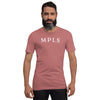 Minneapolis (MPLS) Men's/Unisex T-Shirt ThatMNLife T-Shirt Mauve / S Minnesota Custom T-Shirts and Gifts