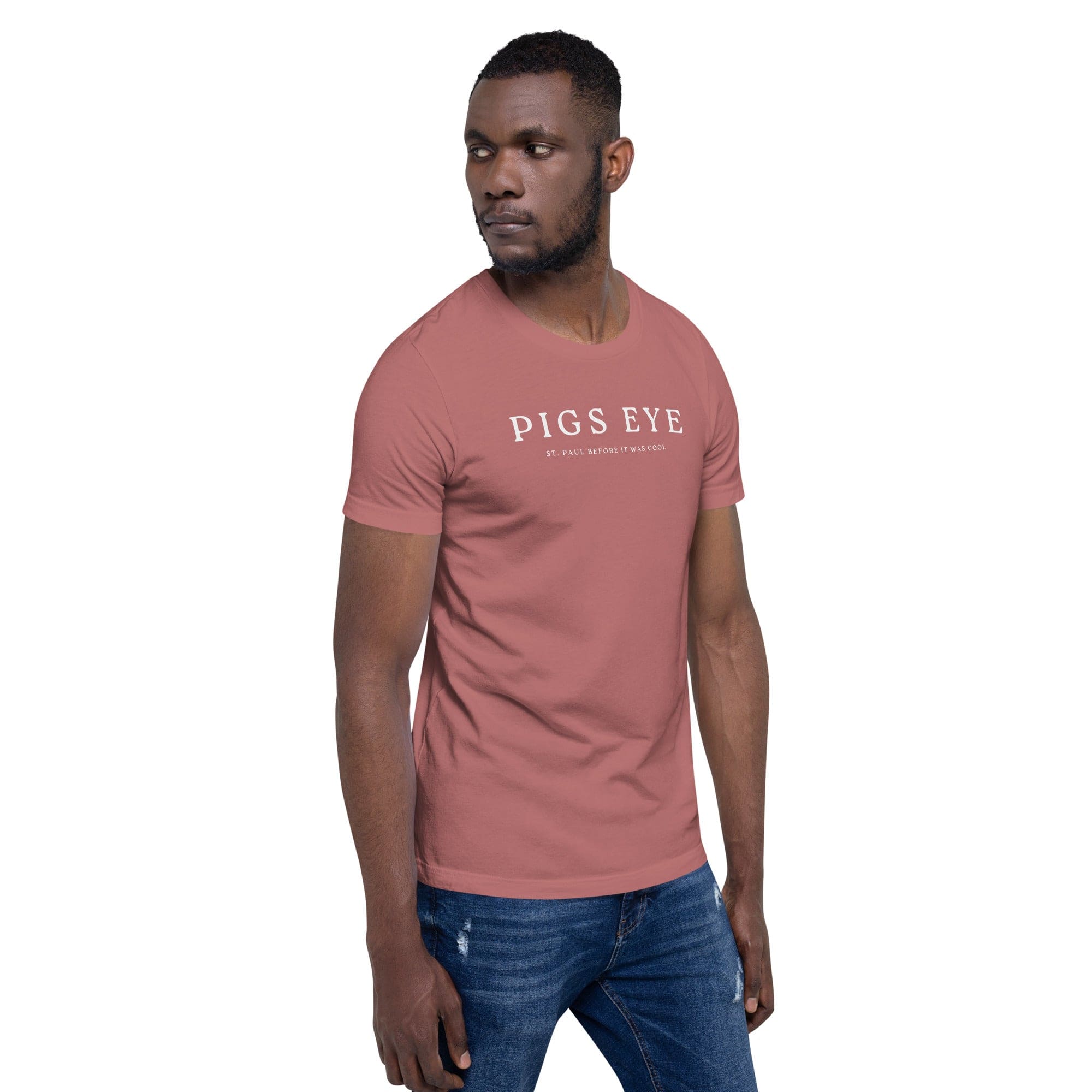 Pigs Eye - St. Paul Before it Was Cool Men's/Unisex T-Shirt ThatMNLife Minnesota Custom T-Shirts and Gifts