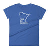 Beer on Sundays Women's T-Shirt ThatMNLife T-Shirt Royal Blue / S Minnesota Custom T-Shirts and Gifts