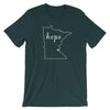 Conners Clinic - Hope for Cancer in MN Men's/Unisex T-Shirt ThatMNLife T-Shirt Forest / S Minnesota Custom T-Shirts and Gifts