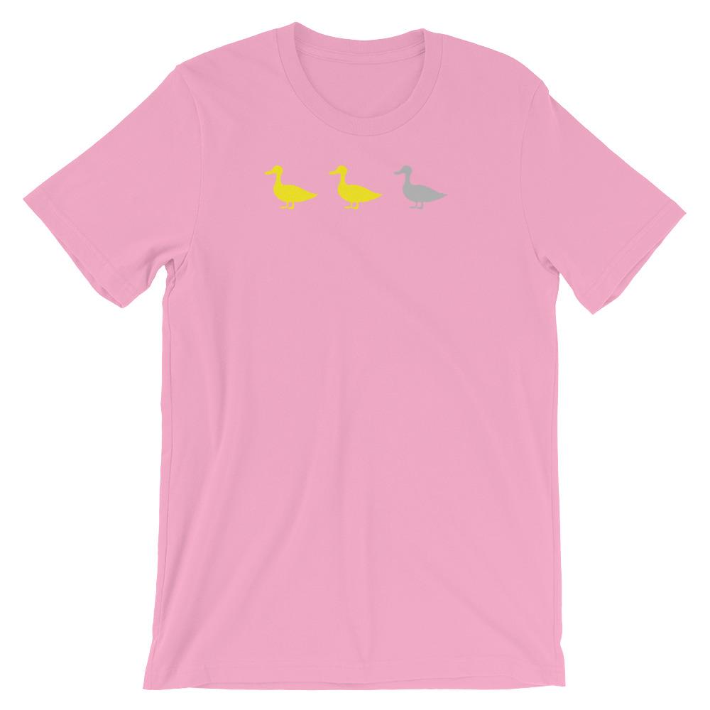 Duck Duck Grey Duck Men's/Unisex T-Shirt ThatMNLife T-Shirt Pink / S Minnesota Custom T-Shirts and Gifts