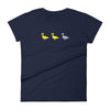 Duck Duck Grey Duck Women's T-Shirt ThatMNLife T-Shirt Navy / S Minnesota Custom T-Shirts and Gifts