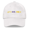 Let's Skol Crazy Minnesota Vikings Dad Hat ThatMNLife Hat White Minnesota Custom T-Shirts and Gifts