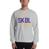 Let's Skol Crazy Minnesota Vikings Fan Sweatshirt ThatMNLife Sweatshirt Sport Grey / S Minnesota Custom T-Shirts and Gifts