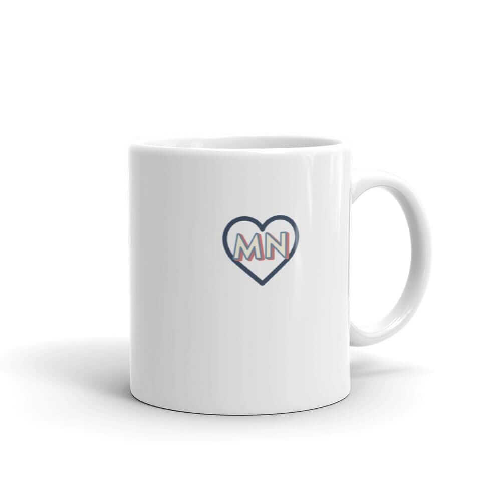 Love Minnesota - Heart MN Coffee Mug ThatMNLife Coffee Mug 11 Minnesota Custom T-Shirts and Gifts