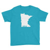 Minnesota Nice - Youth T-Shirt ThatMNLife T-Shirt Caribbean Blue / S Minnesota Custom T-Shirts and Gifts