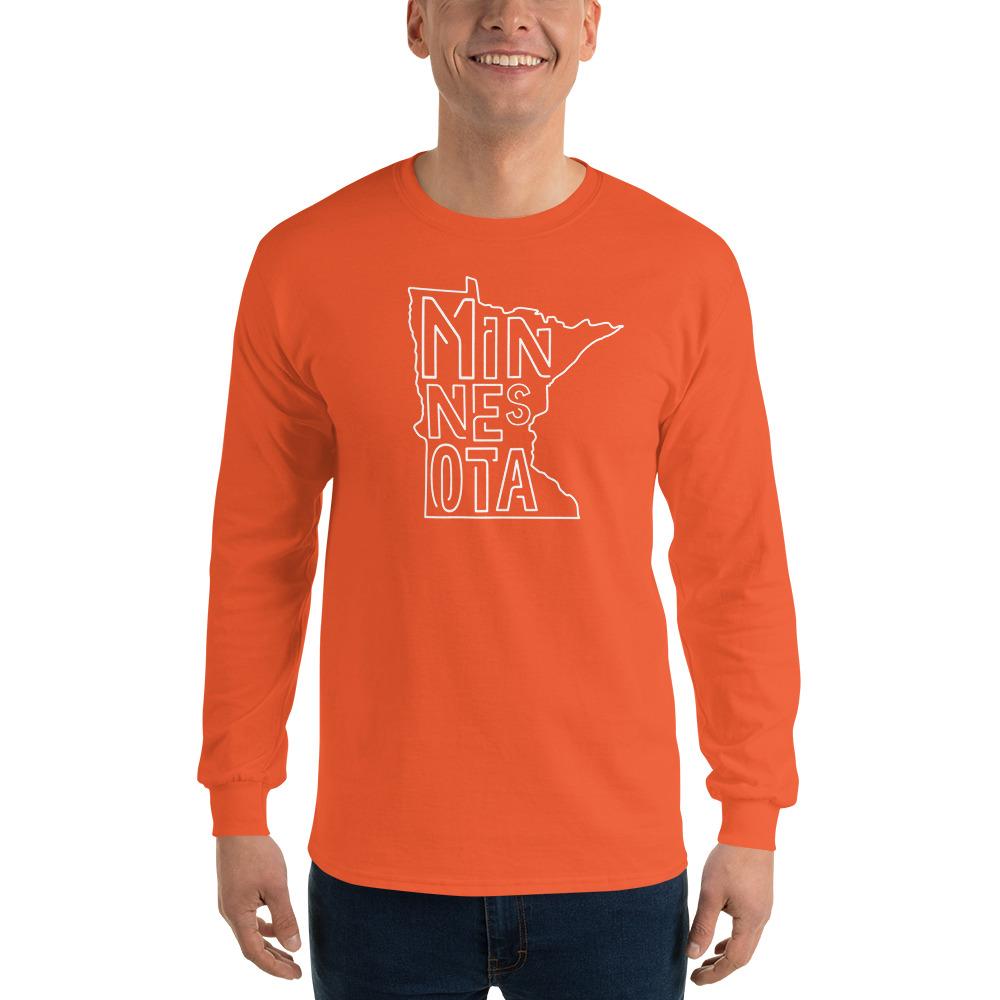 Minnesota State Long Sleeve T-Shirt ThatMNLife Long Sleeve Minnesota Custom T-Shirts and Gifts