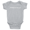 Minnesotan AF Baby Onesie ThatMNLife Baby Onesie Heather / 6M Minnesota Custom T-Shirts and Gifts