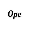 Ope Minnesota Nice Vinyl Laptop | Awesome MN Bumper Sticker | Ope Bubble-Free Sticker ThatMNLife Laptop Stickers 4x4 Minnesota Custom T-Shirts and Gifts