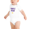 Purple Reign Minnesota Vikings Football Fan Skol Toddler Baby Short Sleeve Onesie ThatMNLife White / 3-6m Minnesota Custom T-Shirts and Gifts