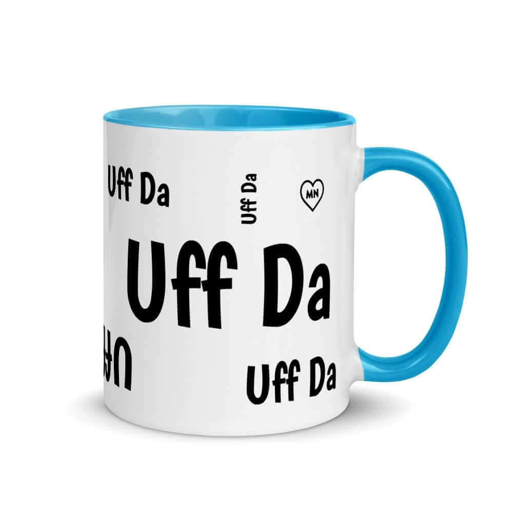 Uff Da Minnesota Coffee Mug ThatMNLife Coffee Mug Blue Minnesota Custom T-Shirts and Gifts